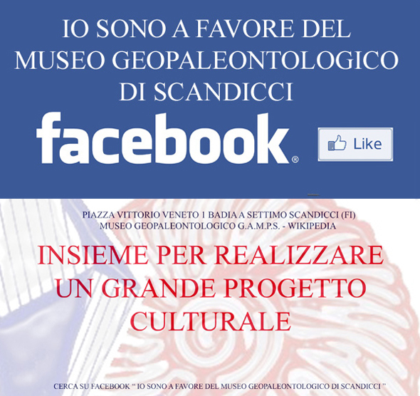 IO SONO A FAVORE DEL MUSEO GEOPALEONTOLOGICO DI SCANDICCI